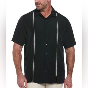 CUBAVERA PANEL SHIRT - CONTRAST STITCHING